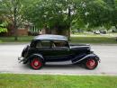 1934 Ford Victoria Sedan 12v system new excelsior tires