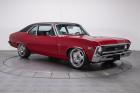 1969 Chevrolet Nova Garnet Red Sedan LS3 V8 6 Speed Manual 139 Miles