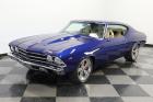 1969 Chevrolet Chevelle Restomod Cobalt Blue Metallic 2393 Miles