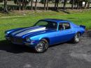 1971 Chevrolet Camaro Electric Blue Metallic 454 CID V8 15998 Miles