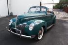 1940 Mercury Convertible Surf Blue Solid original car