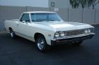 1967 Chevrolet El Camino White with 77710 Miles