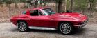 1966 Chevrolet Corvette Coupe Red exterior painted in red in 1980