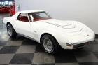 1970 Chevrolet Corvette Convertible Classic White car 996 Miles