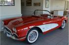 1961 Chevrolet Corvette Roman Red 8 CYLINDER 283-270 HP engine