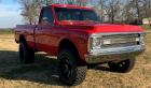 1970 Chevrolet K10 4x4 350 V8 Automatic Pickup truck Coca-Cola Red