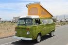 1977 Volkswagen Bus  CAMPER NICE AND CLEAN SAGE GREEN BUS CAMPER WESTFALIA