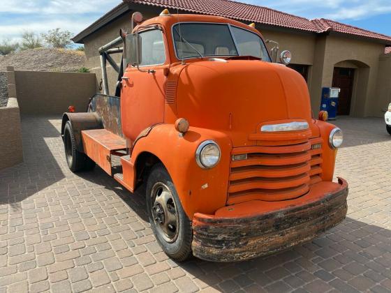 1950 Chevrolet COE 4800 5 Window Tow Truck Wrecker RARE