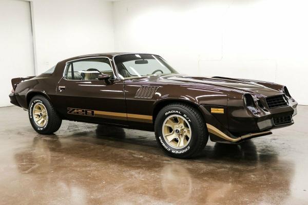 1979 Chevrolet Camaro Z/28 65909 Miles Brown 350ci V8 Turbo