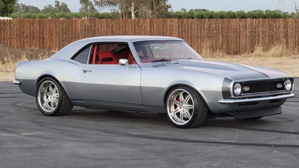 1968 Chevrolet Camaro supercharged restomod Camaro 6 speed manual