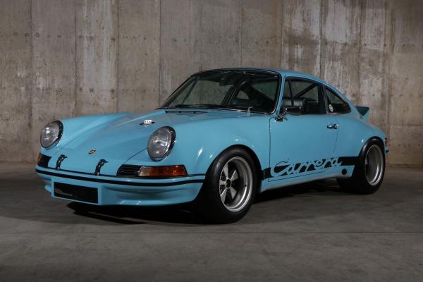 1973 Porsche 911 RSR 2967 Miles Gulf Blue Coupe Manual