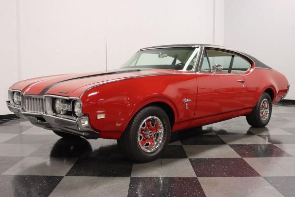 1968 Oldsmobile Cutlass S 350 V8 Auto Red 4759 Miles