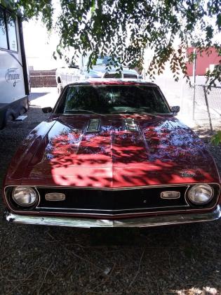 1968 Chevrolet Camaro Cherry Red 73487 Miles