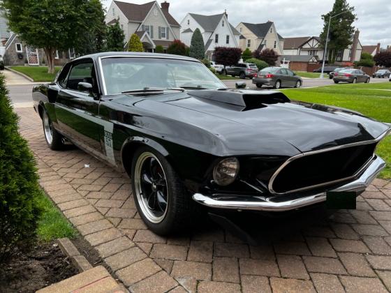 1969 Ford Mustang Pro Touring Project Black F150 1969 Ford Big block engine