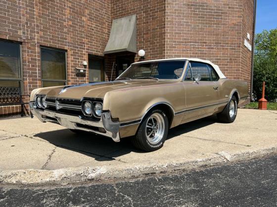 1966 Oldsmobile Cutlass Convertible 4spd Manual Transmission