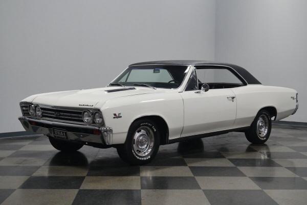 1967 Chevrolet Chevelle SS Super Sport 396 Ermine White 19598 Miles