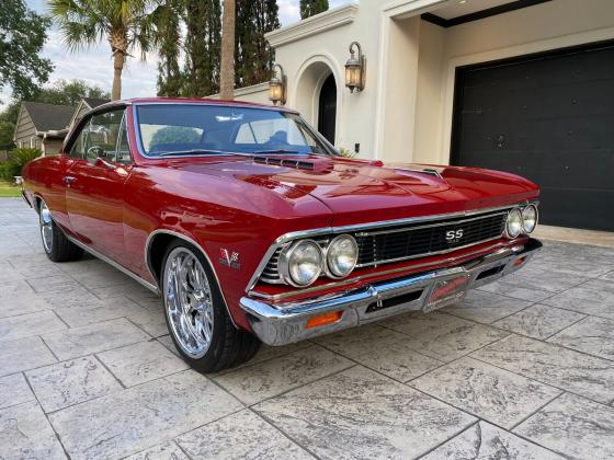 1966 Chevrolet Chevelle SS SS396 Sport Coupe 3195 Miles