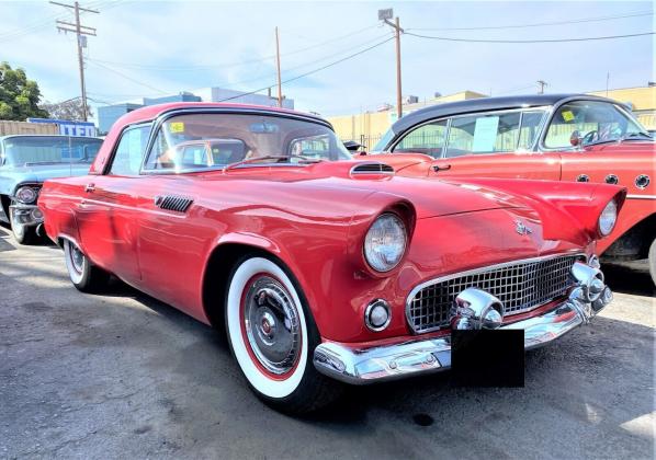 1955 Ford Thunderbird Convertible 292CID V8 Automatic 8740 Miles