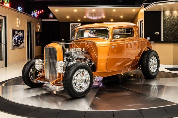 1932 Ford 3-Window Coupe Street Rod 347ci V8