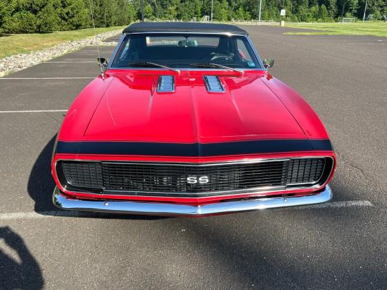 1968 Chevrolet Camaro Red Convertible 300 miles on new build