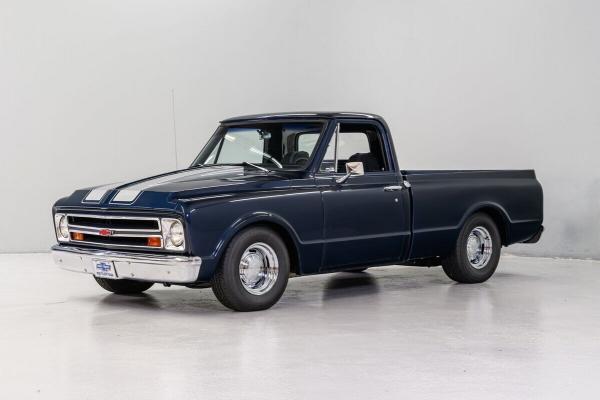 1967 Chevrolet C 10 27527 Miles Nissan Dark Blue Pickup Truck 402 Manual