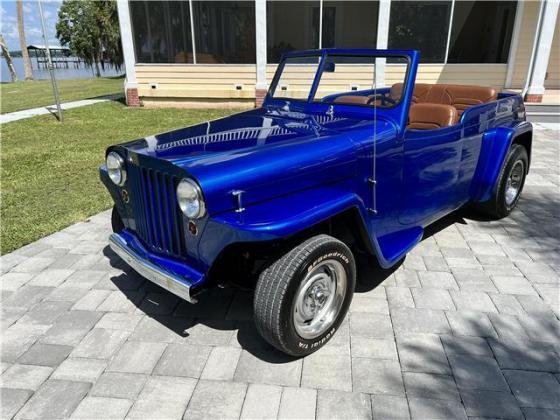 1949 Willys Overland Jeepster Chrome 350 Automatic