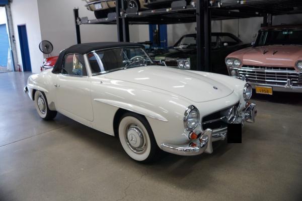 1957 Mercedes-Benz 190SL White Roadster Convertible 548 Miles