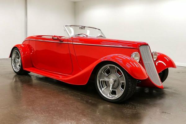 1933 SPCN 33H Roadster 5861 Miles RED Coupe V8 Automatic