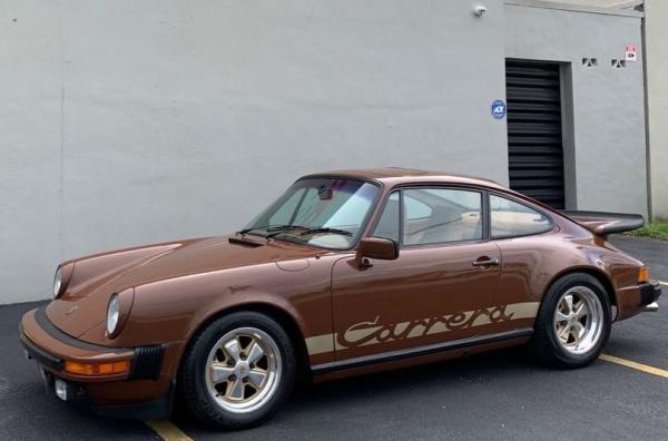 1975 Porsche 911 Carrera Coupe Bitter Chocolate 78500 Miles