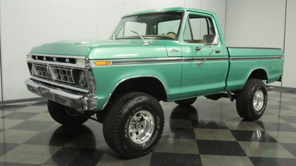 1977 Ford F150 Custom 4X4 fomoco pickup custom 4x4 351 v8 auto trans