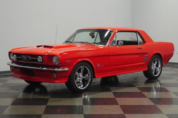 1966 Ford Mustang 347ci stroker V8 Ridler wheels cool Mustang