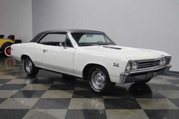 1967 Chevrolet Chevelle SS Super Sport 396 Ermine White 19598 Miles