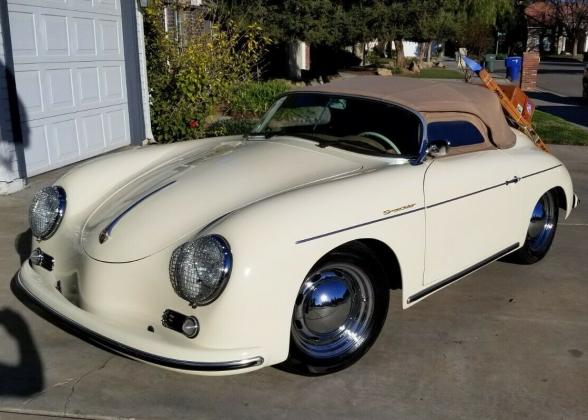 1957 ReplicaKit Makes Speedster 356 built on a 1961 VW pan