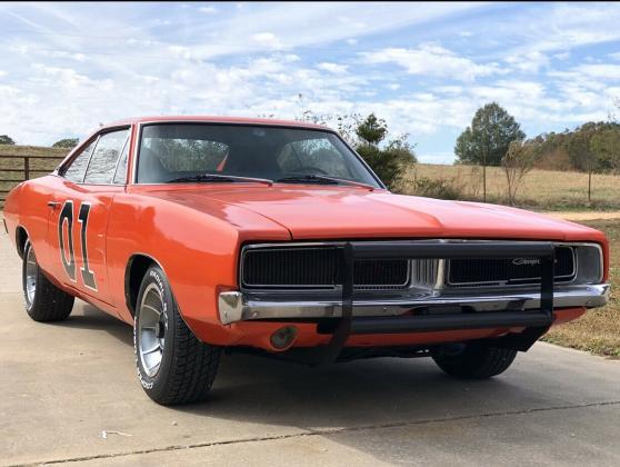 1969 Dodge Charger Orange RWD Automatic Restored Vehicle