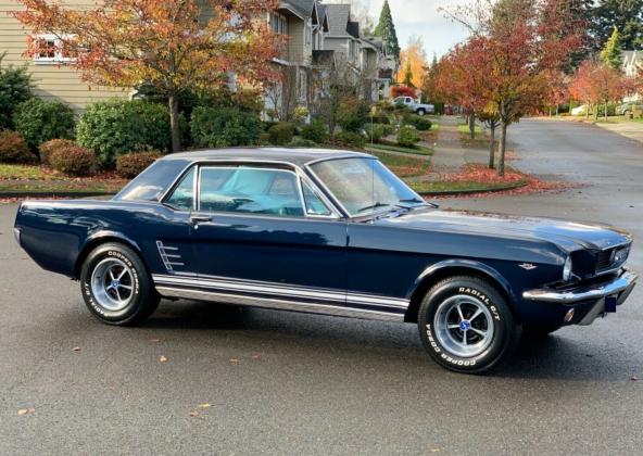 1965 Ford Mustang 65b luxury pony package sports coupe