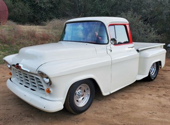 1957 Chevrolet 3100 stepside shortbed 454 Engine RWD Automatic