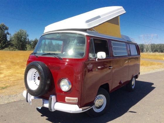 1971 Volkswagen Westfalia Van Camper Rebuilt Motor Manual