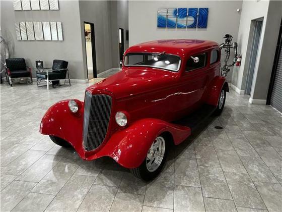 1934 Ford Vicky with 1234 Miles 350 V8 Chrome