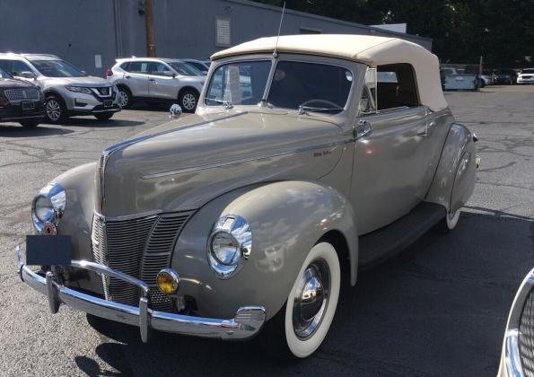 1940 Ford Deluxe Grey Super Deluxe restored 104039 Miles