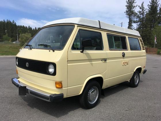 1981 Volkswagen Vanagon Westfalia factory original paint