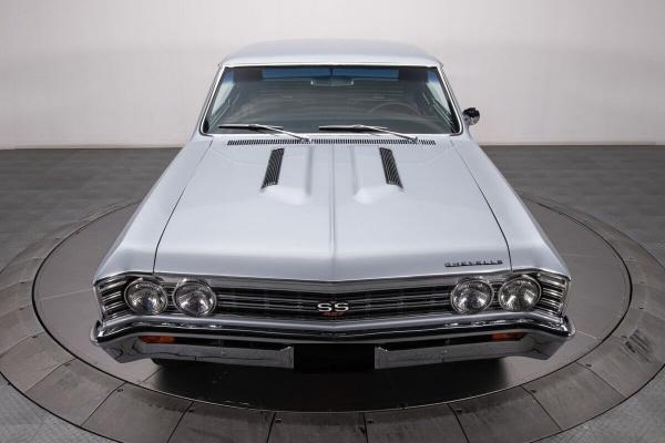 1967 Chevrolet Chevelle SS Silver Hardtop 396 V8 4 Speed Manual