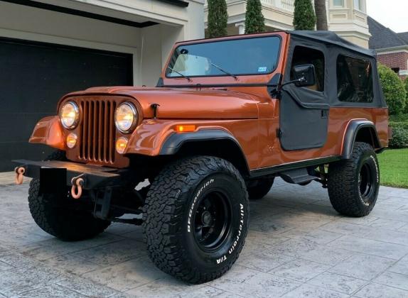 1981 Jeep Wrangler Scrambler 6 Cyl 4Speed Manual BFG Tires