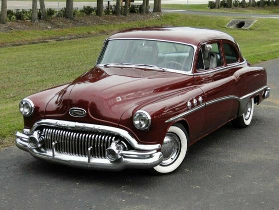 1951 Buick Special Deluxe Restomod Dark Red Metallic Survivor