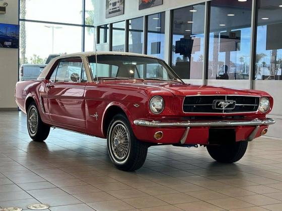 1965 Ford Mustang Coupe Ccode Red Automatic 58317 Miles