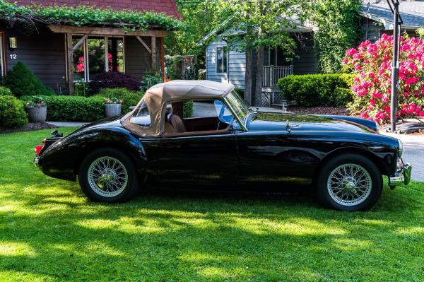 1960 MG MGA 1600 Black Convertible