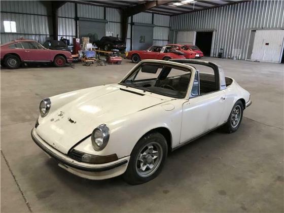 1973 Porsche 911 Light Ivory 114238 Miles Automatic