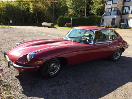 1969 Jaguar E-Type Regency red Coupe