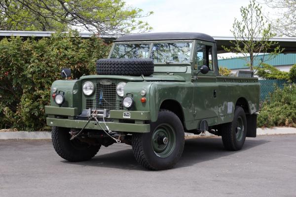 1965 Land Rover Series IIA 4x4 80036 Miles Green Manual