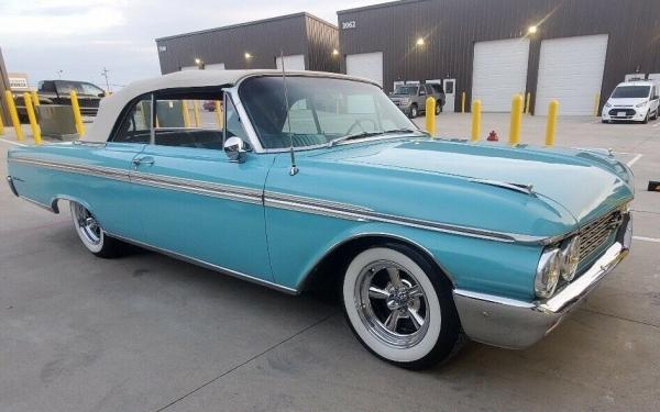 1962 Ford Galaxie 500 Original Convertible Blue RWD Automatic