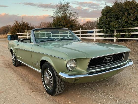 1968 Ford Mustang Convertible V8 Survivor